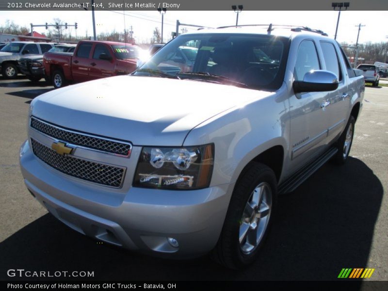 Silver Ice Metallic / Ebony 2012 Chevrolet Avalanche LT 4x4
