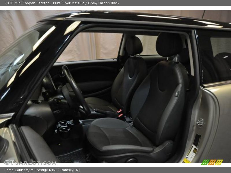 Pure Silver Metallic / Grey/Carbon Black 2010 Mini Cooper Hardtop