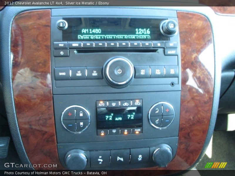 Silver Ice Metallic / Ebony 2012 Chevrolet Avalanche LT 4x4