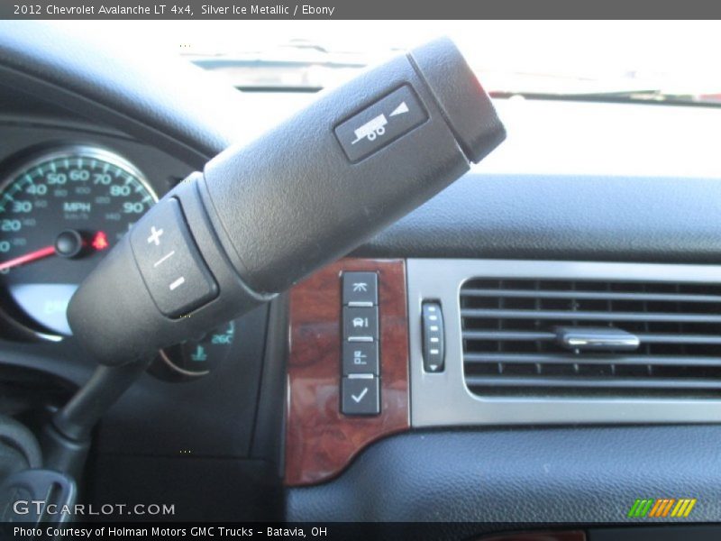 Silver Ice Metallic / Ebony 2012 Chevrolet Avalanche LT 4x4