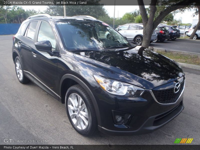 Front 3/4 View of 2014 CX-5 Grand Touring