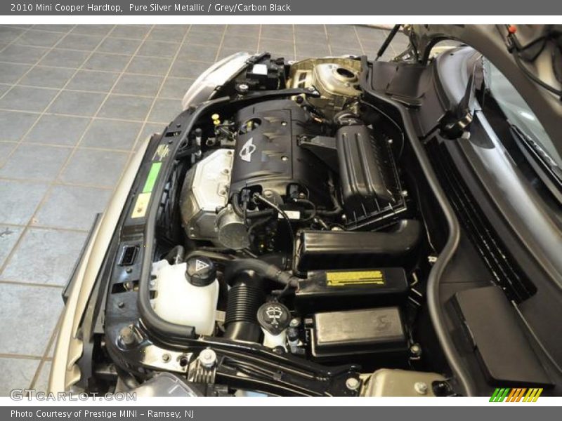 Pure Silver Metallic / Grey/Carbon Black 2010 Mini Cooper Hardtop