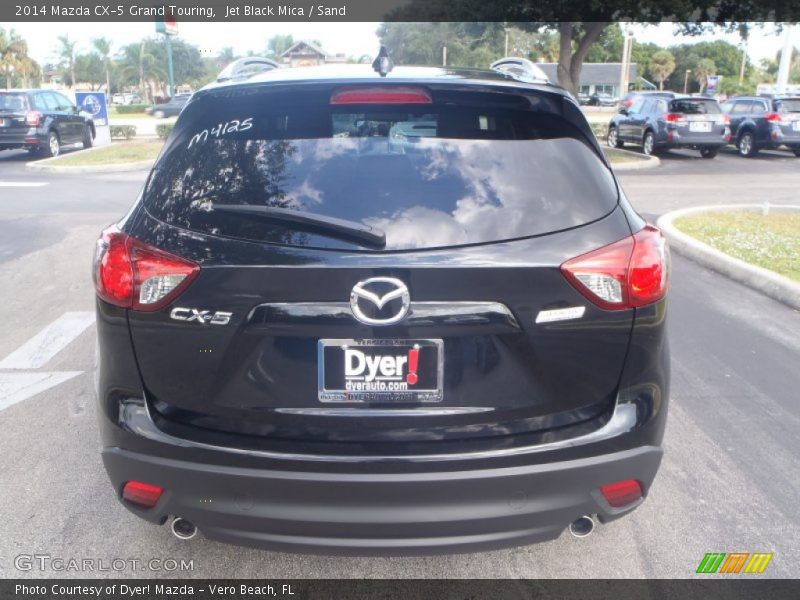 Jet Black Mica / Sand 2014 Mazda CX-5 Grand Touring