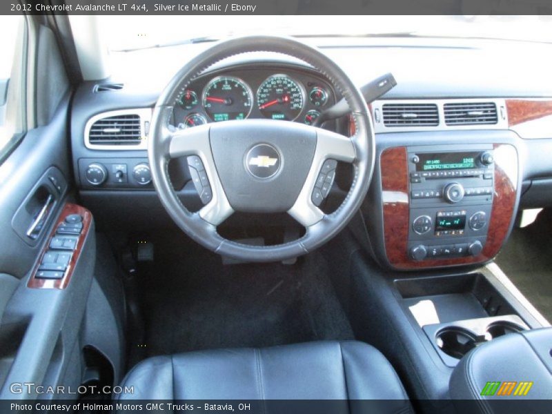 Silver Ice Metallic / Ebony 2012 Chevrolet Avalanche LT 4x4