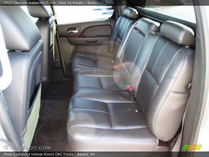 Silver Ice Metallic / Ebony 2012 Chevrolet Avalanche LT 4x4