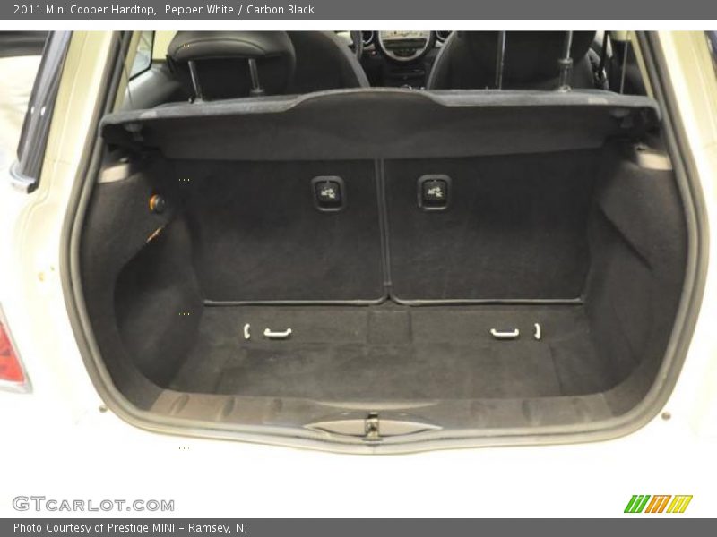 Pepper White / Carbon Black 2011 Mini Cooper Hardtop