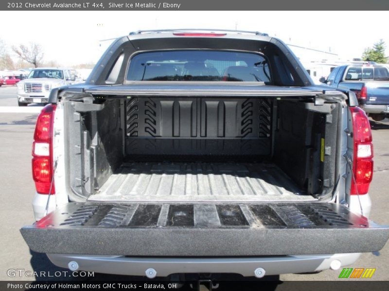 Silver Ice Metallic / Ebony 2012 Chevrolet Avalanche LT 4x4