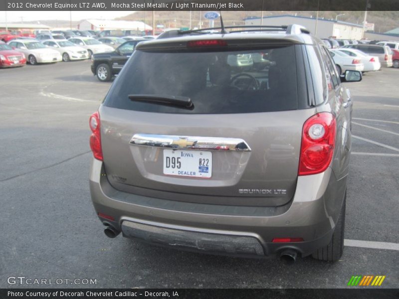 Mocha Steel Metallic / Light Titanium/Jet Black 2012 Chevrolet Equinox LTZ AWD
