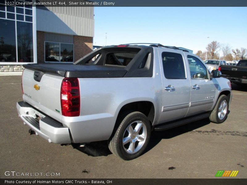 Silver Ice Metallic / Ebony 2012 Chevrolet Avalanche LT 4x4