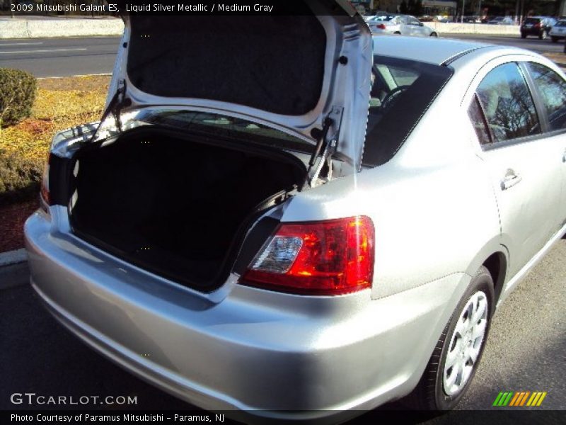 Liquid Silver Metallic / Medium Gray 2009 Mitsubishi Galant ES