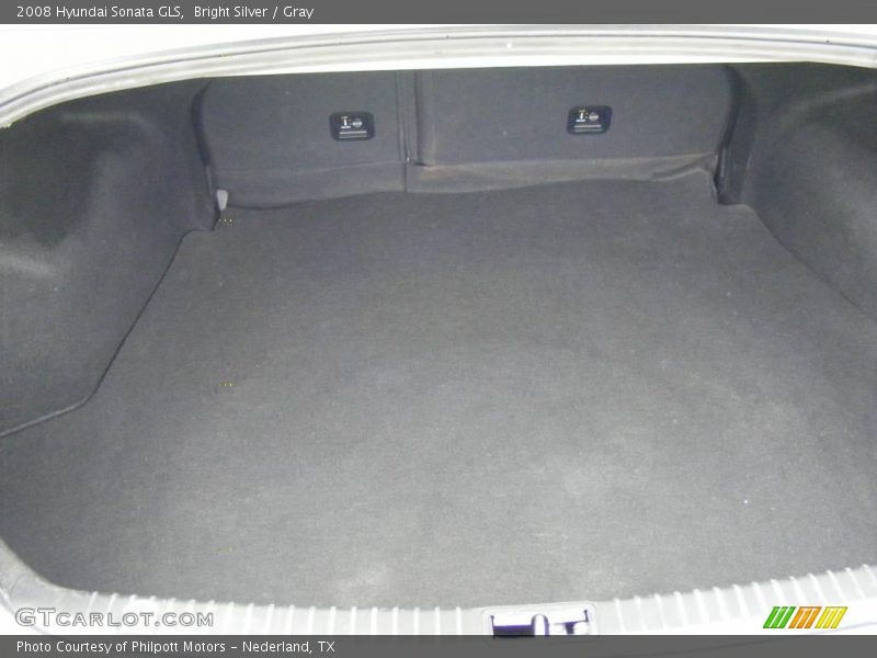 Bright Silver / Gray 2008 Hyundai Sonata GLS