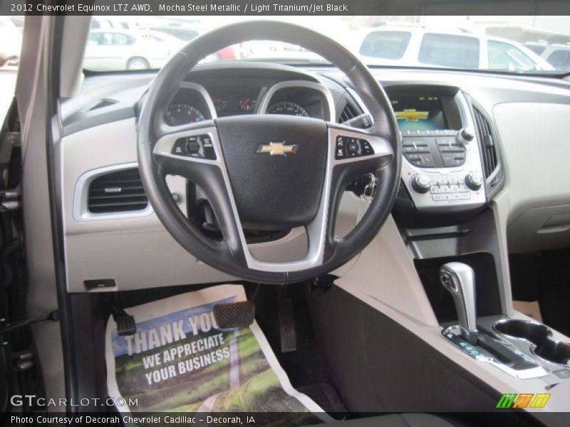 Mocha Steel Metallic / Light Titanium/Jet Black 2012 Chevrolet Equinox LTZ AWD