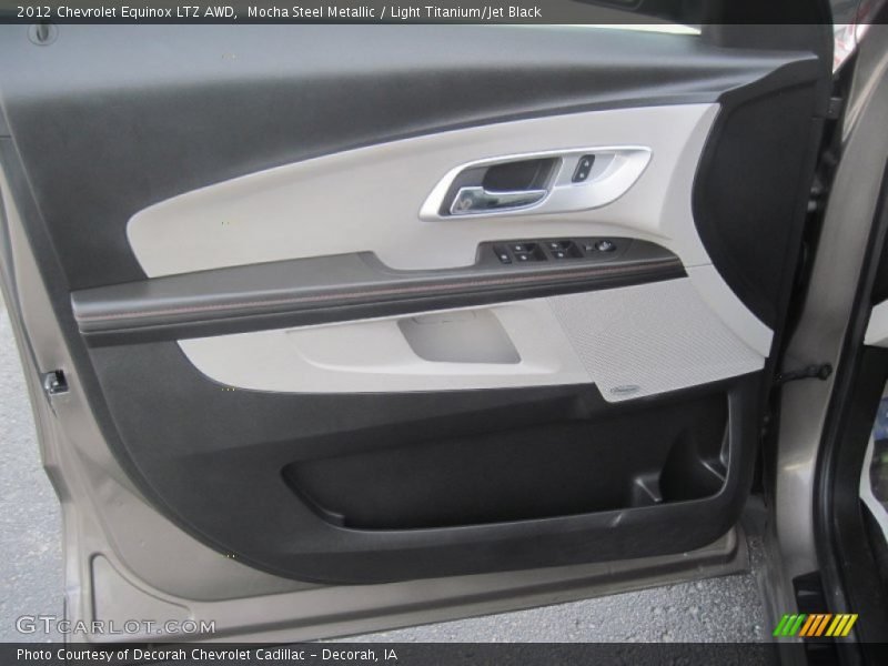 Mocha Steel Metallic / Light Titanium/Jet Black 2012 Chevrolet Equinox LTZ AWD