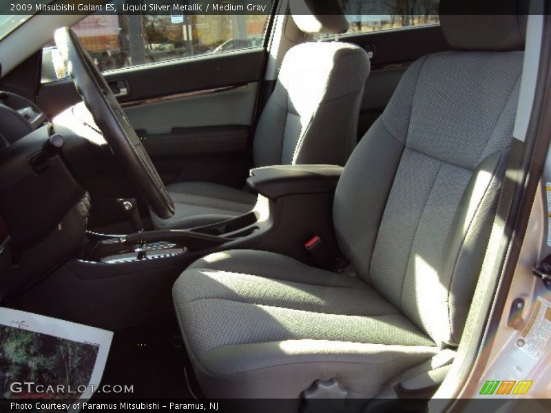 Liquid Silver Metallic / Medium Gray 2009 Mitsubishi Galant ES