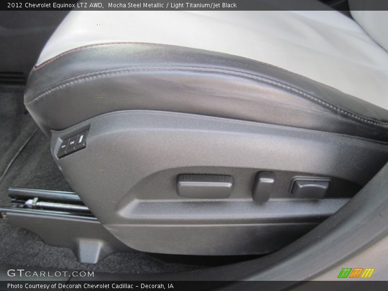 Mocha Steel Metallic / Light Titanium/Jet Black 2012 Chevrolet Equinox LTZ AWD