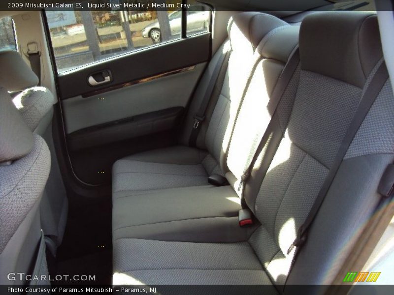 Liquid Silver Metallic / Medium Gray 2009 Mitsubishi Galant ES