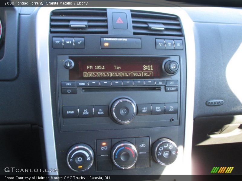 Granite Metallic / Ebony 2008 Pontiac Torrent