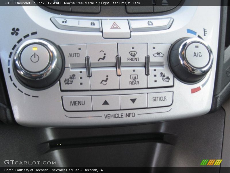 Mocha Steel Metallic / Light Titanium/Jet Black 2012 Chevrolet Equinox LTZ AWD