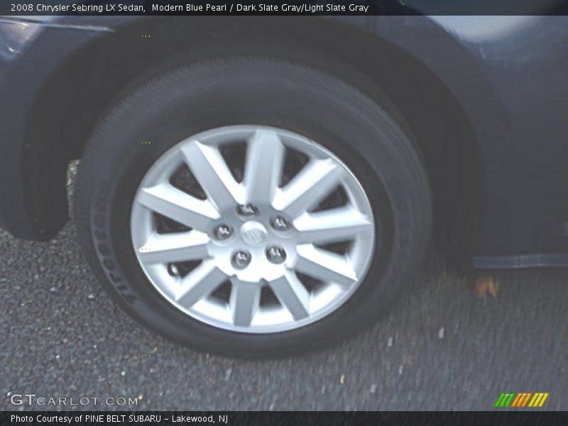 Modern Blue Pearl / Dark Slate Gray/Light Slate Gray 2008 Chrysler Sebring LX Sedan