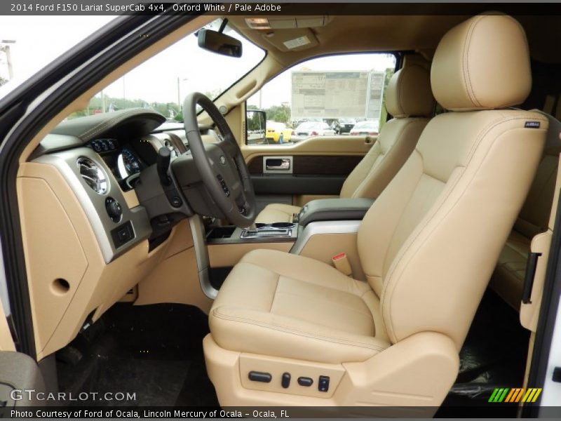 Front Seat of 2014 F150 Lariat SuperCab 4x4