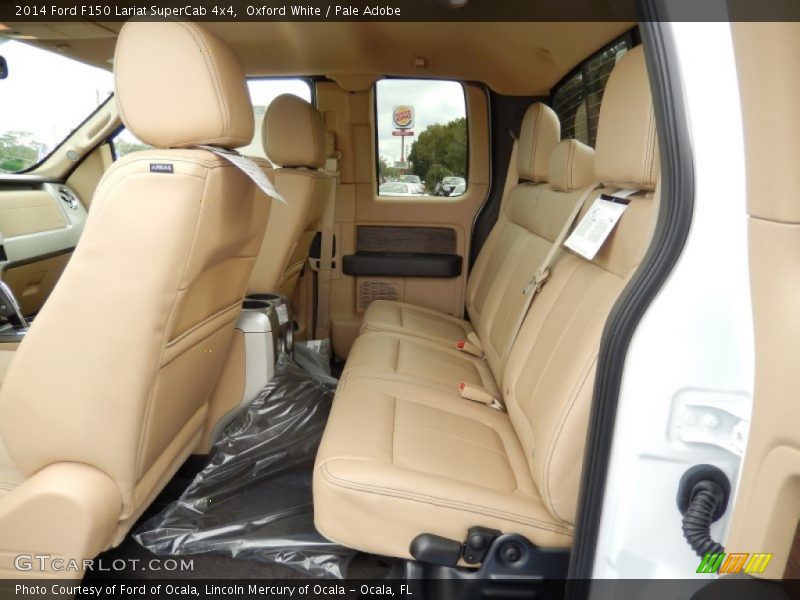 Rear Seat of 2014 F150 Lariat SuperCab 4x4