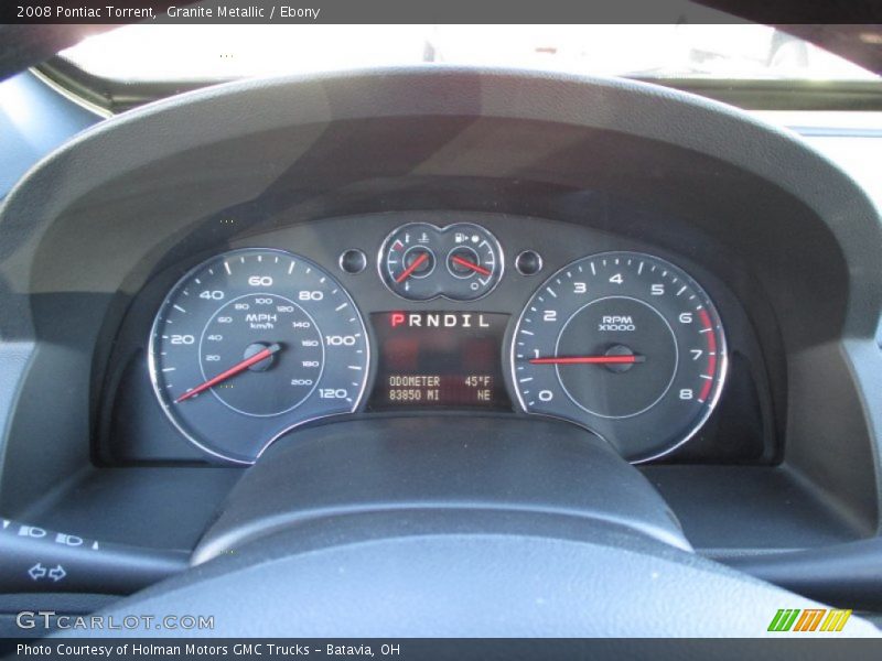 Granite Metallic / Ebony 2008 Pontiac Torrent