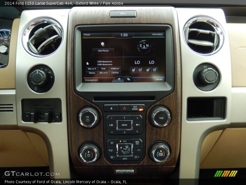 Controls of 2014 F150 Lariat SuperCab 4x4