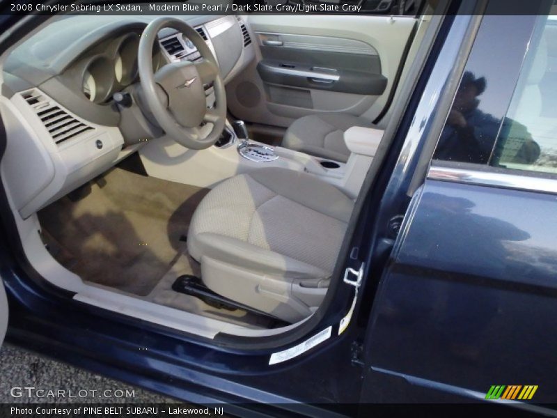 Modern Blue Pearl / Dark Slate Gray/Light Slate Gray 2008 Chrysler Sebring LX Sedan