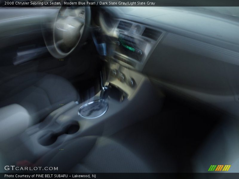 Modern Blue Pearl / Dark Slate Gray/Light Slate Gray 2008 Chrysler Sebring LX Sedan
