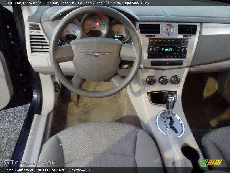 Modern Blue Pearl / Dark Slate Gray/Light Slate Gray 2008 Chrysler Sebring LX Sedan