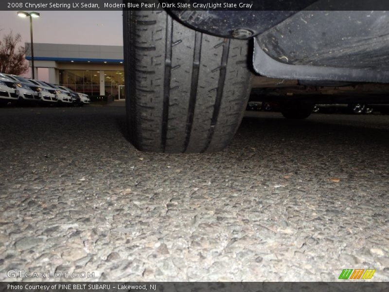 Modern Blue Pearl / Dark Slate Gray/Light Slate Gray 2008 Chrysler Sebring LX Sedan