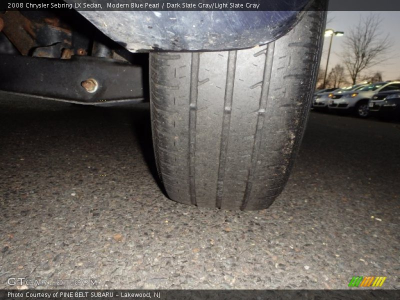 Modern Blue Pearl / Dark Slate Gray/Light Slate Gray 2008 Chrysler Sebring LX Sedan