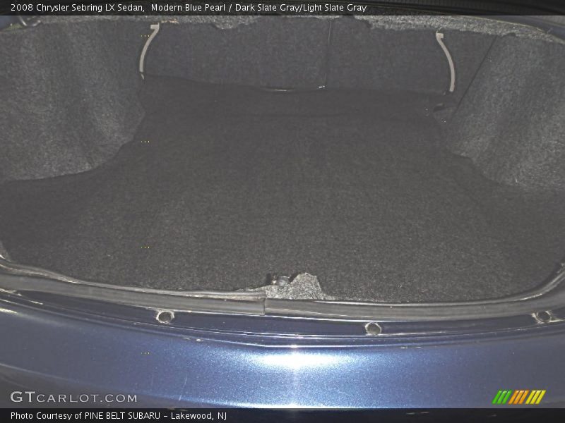 Modern Blue Pearl / Dark Slate Gray/Light Slate Gray 2008 Chrysler Sebring LX Sedan