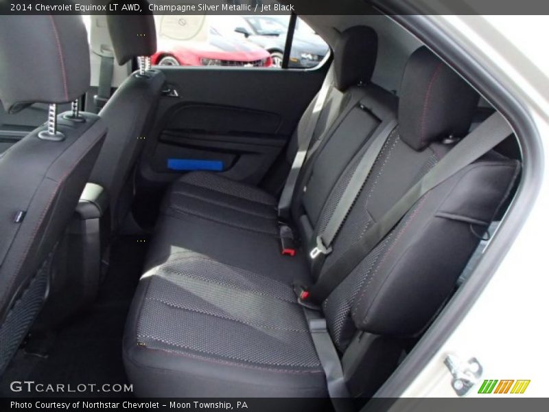 Champagne Silver Metallic / Jet Black 2014 Chevrolet Equinox LT AWD