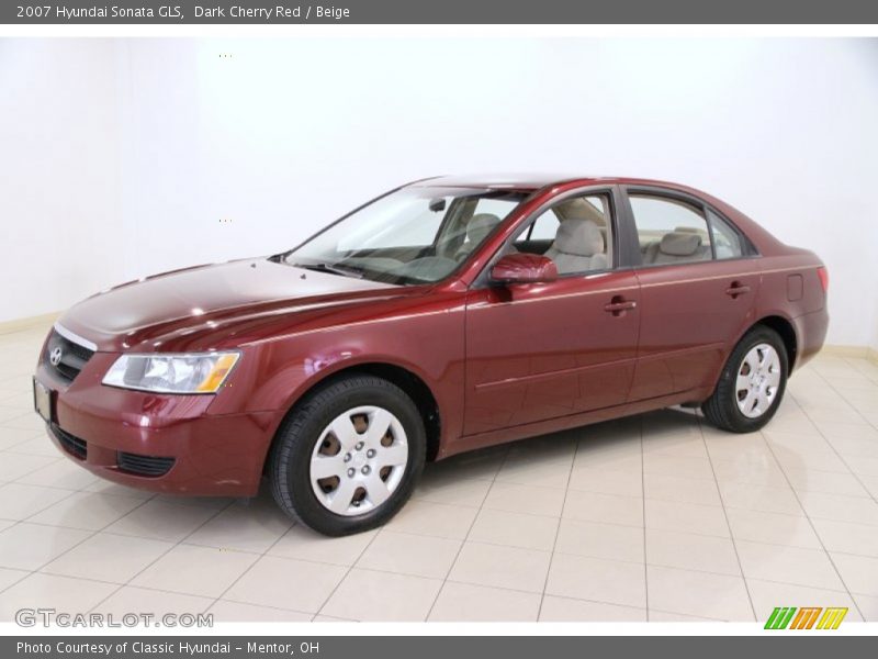 Front 3/4 View of 2007 Sonata GLS