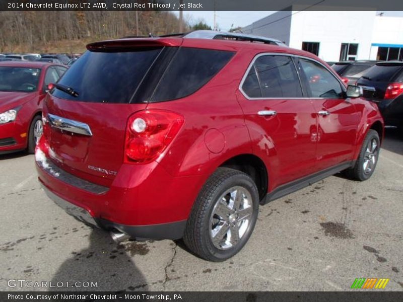 Crystal Red Tintcoat / Jet Black 2014 Chevrolet Equinox LTZ AWD