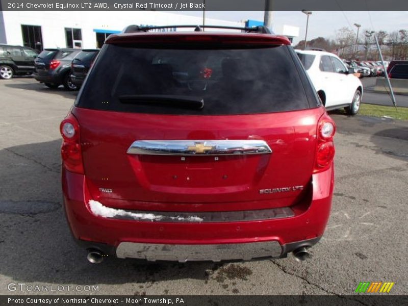 Crystal Red Tintcoat / Jet Black 2014 Chevrolet Equinox LTZ AWD