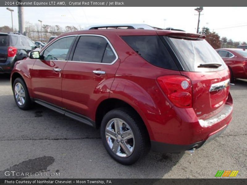 Crystal Red Tintcoat / Jet Black 2014 Chevrolet Equinox LTZ AWD