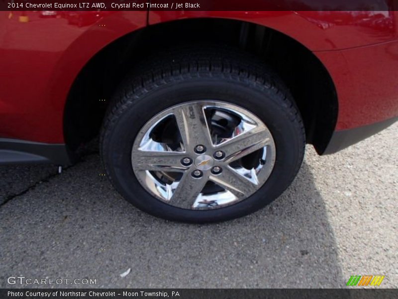 Crystal Red Tintcoat / Jet Black 2014 Chevrolet Equinox LTZ AWD