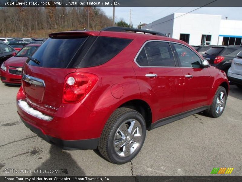 Crystal Red Tintcoat / Jet Black 2014 Chevrolet Equinox LT AWD