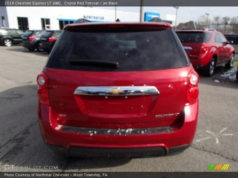 Crystal Red Tintcoat / Jet Black 2014 Chevrolet Equinox LT AWD