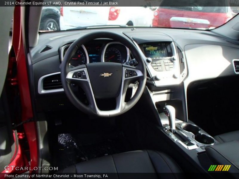 Crystal Red Tintcoat / Jet Black 2014 Chevrolet Equinox LT AWD