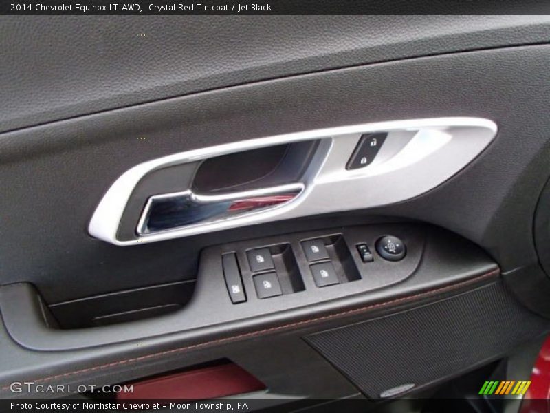 Crystal Red Tintcoat / Jet Black 2014 Chevrolet Equinox LT AWD