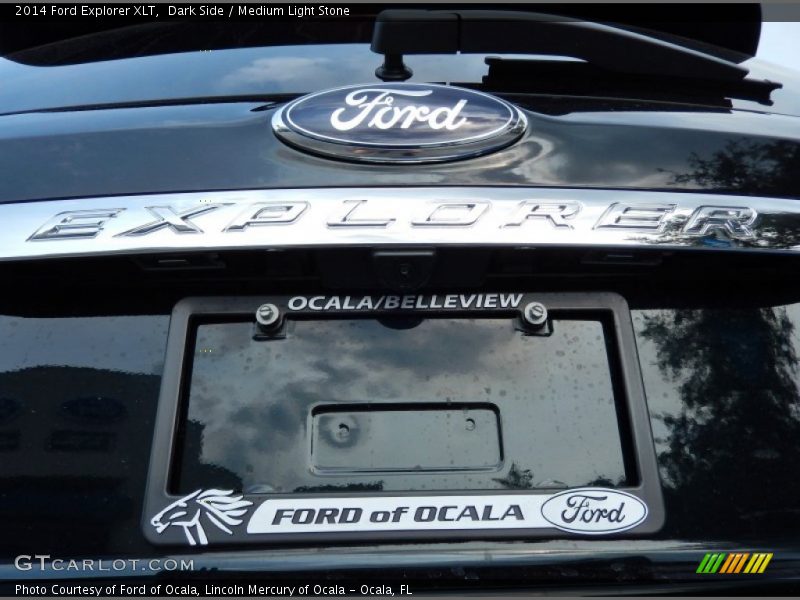 Dark Side / Medium Light Stone 2014 Ford Explorer XLT
