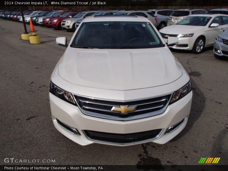 White Diamond Tricoat / Jet Black 2014 Chevrolet Impala LT