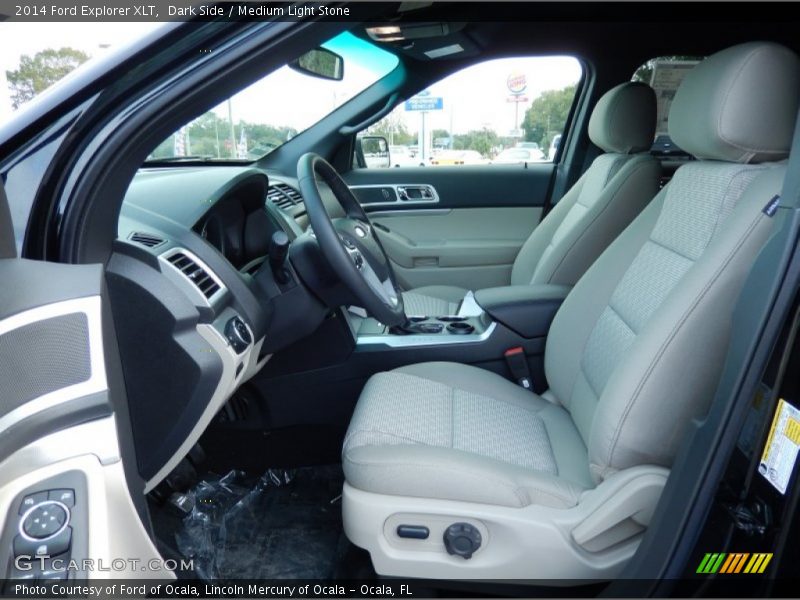 Dark Side / Medium Light Stone 2014 Ford Explorer XLT