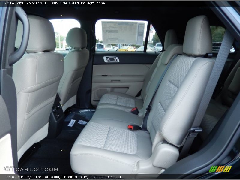 Dark Side / Medium Light Stone 2014 Ford Explorer XLT