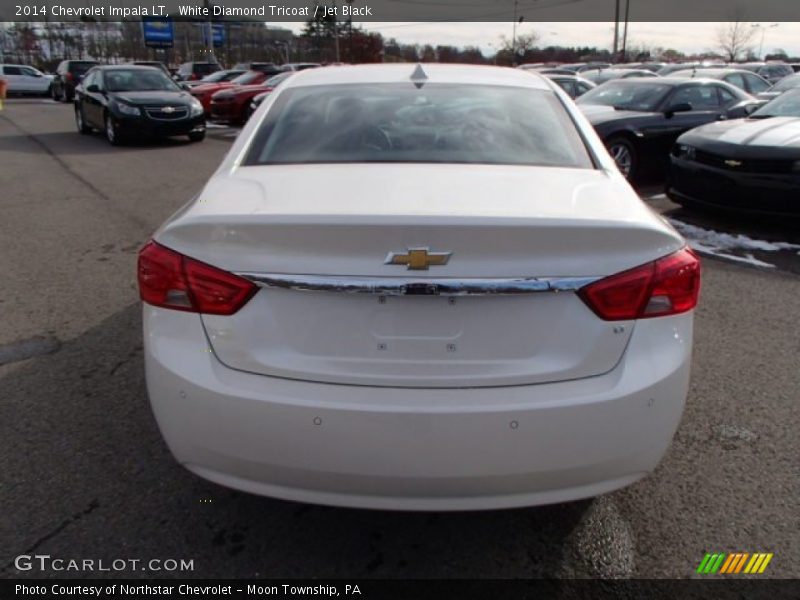 White Diamond Tricoat / Jet Black 2014 Chevrolet Impala LT