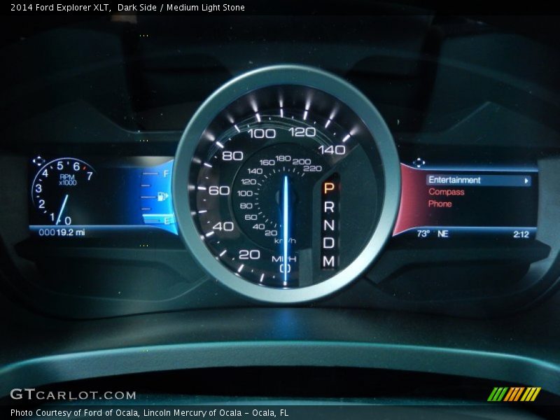Dark Side / Medium Light Stone 2014 Ford Explorer XLT