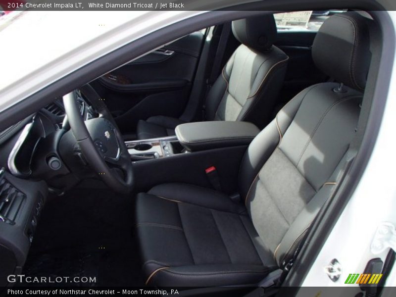 White Diamond Tricoat / Jet Black 2014 Chevrolet Impala LT